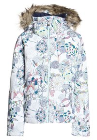 Roxy JET SKI - Snowboardová bunda - bright white/hackney empire