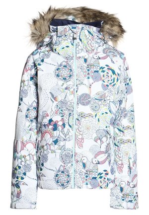 JET SKI - Snowboardová bunda - bright white/hackney empire