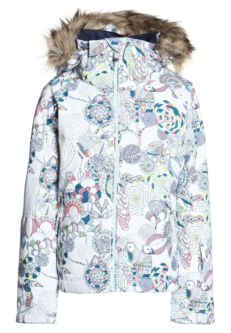 Roxy JET SKI - Snowboardová bunda - bright white/hackney empire