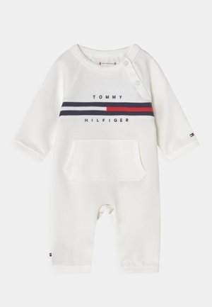 BABY INSERT COVERALL UNISEX - Jumpsuit - white