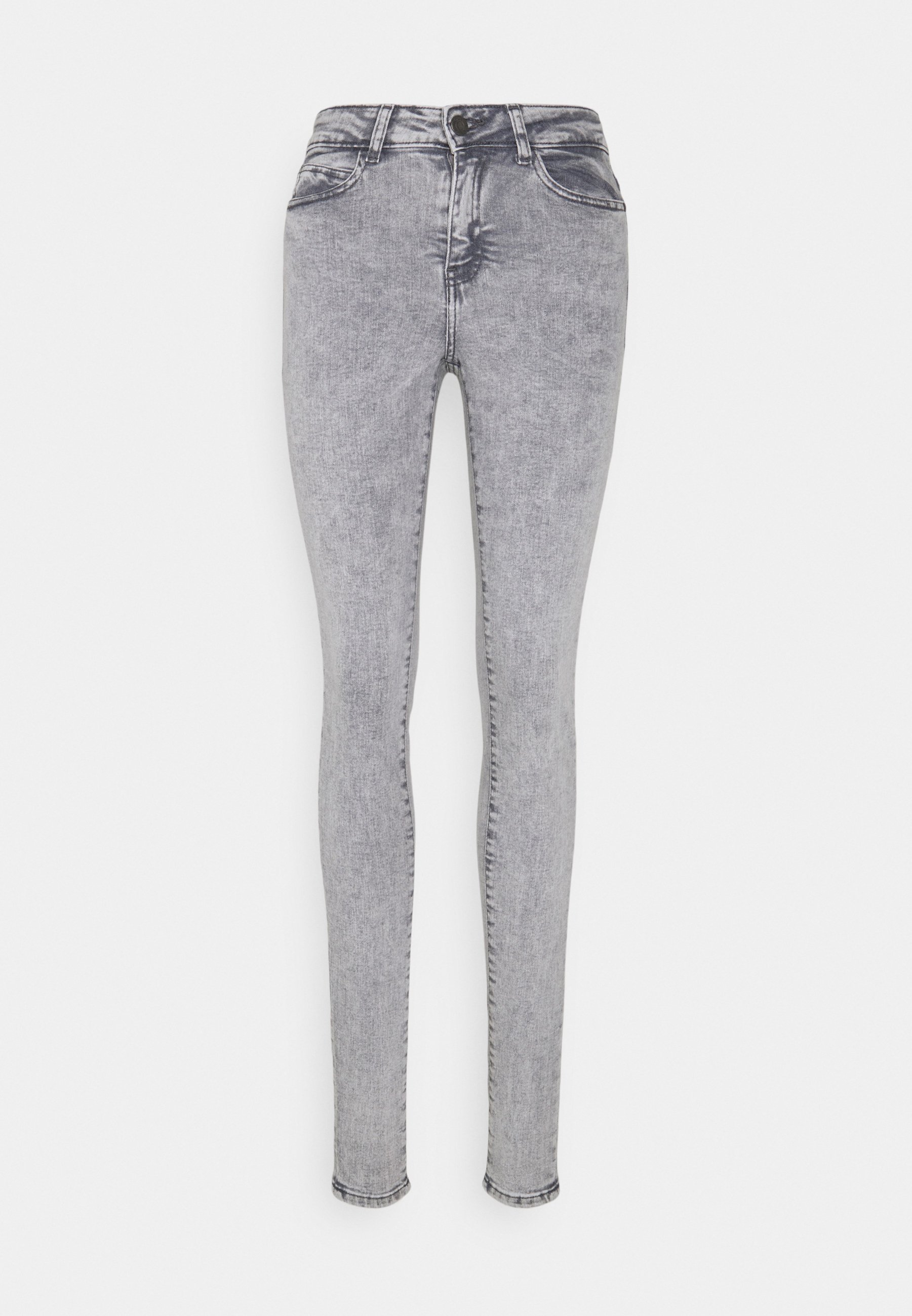 Noisy May Tall Nmlucy Dzinsy Skinny Fit Light Grey Denim Sivy Denim Zalando Sk