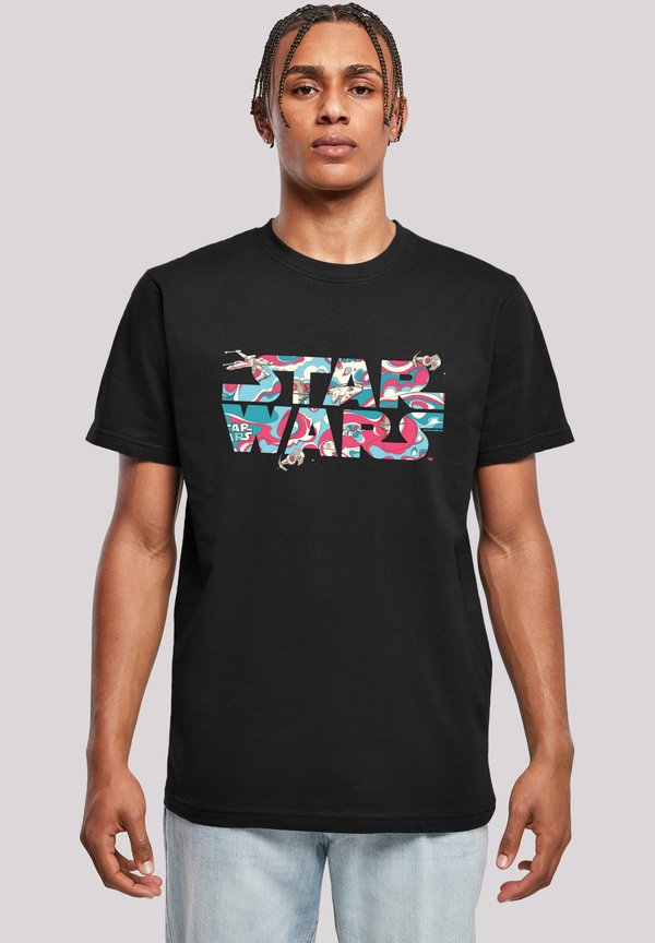 STAR WARS WAVY SHIP - T-Shirt print