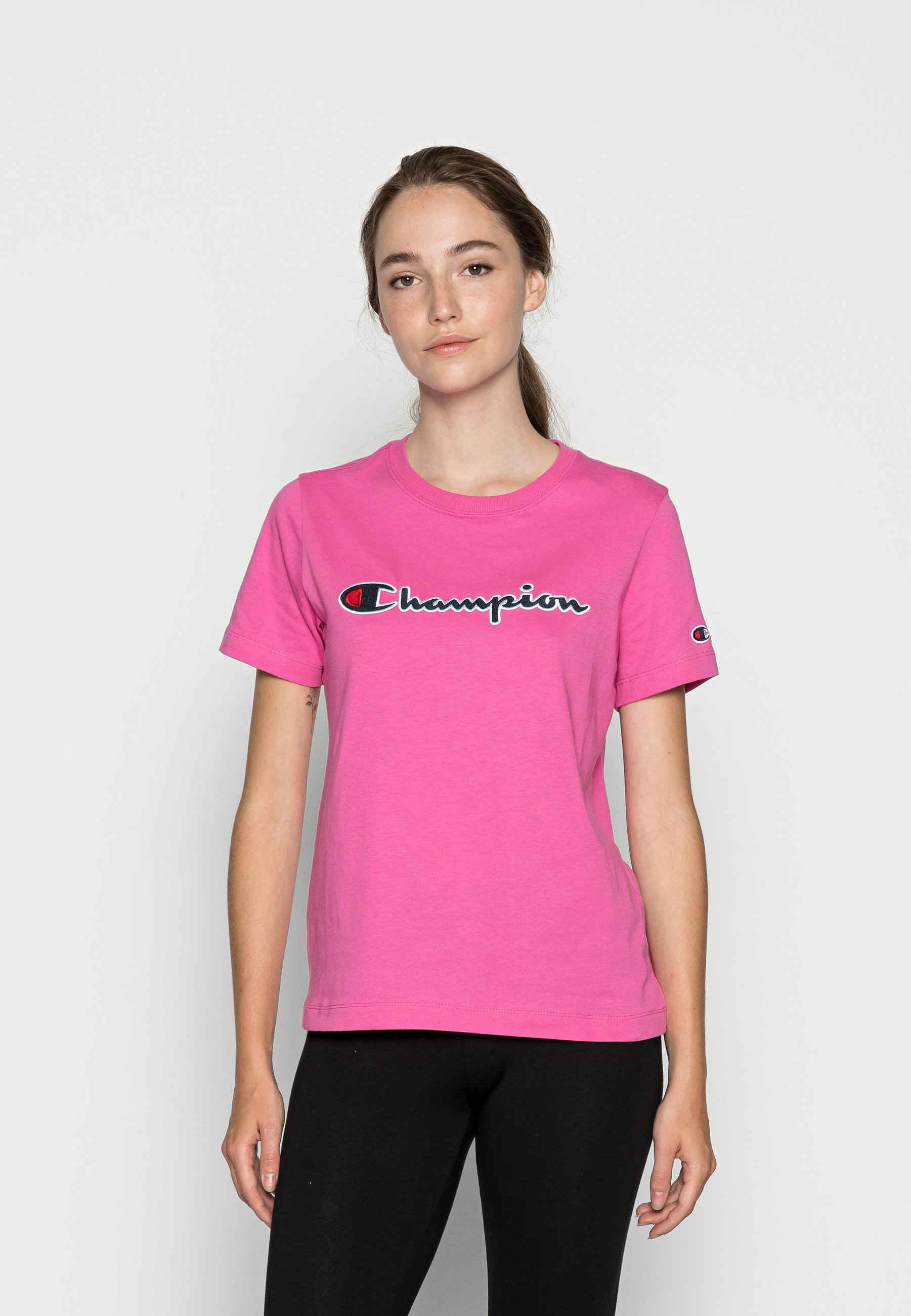 t shirt champion rouge femme