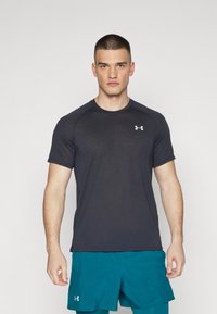 Under Armour - STREAKER - T-shirt till träning - black Miniatyrbild 1