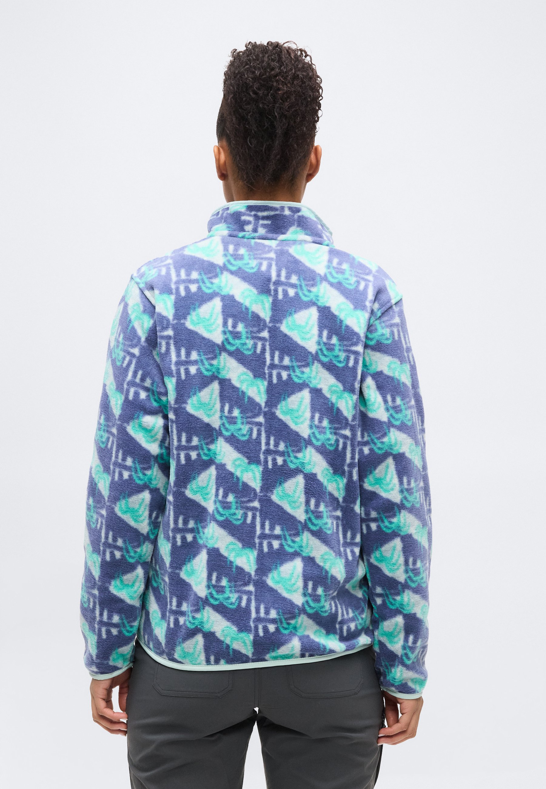 Patagonia SYNCH SNAP - Fleece jumper - jaguar/blue sage/blue
