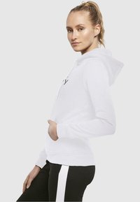 Merchcode SPRING-HELLO MAY HEAVY  - Hoodie - white