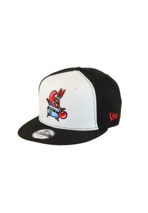 New Era SPONGEBOB SQUAREPANTS MR. KRABS WHITE-BLACK 9FIFTY SNAPBACK CAP  - Cap - schwarz