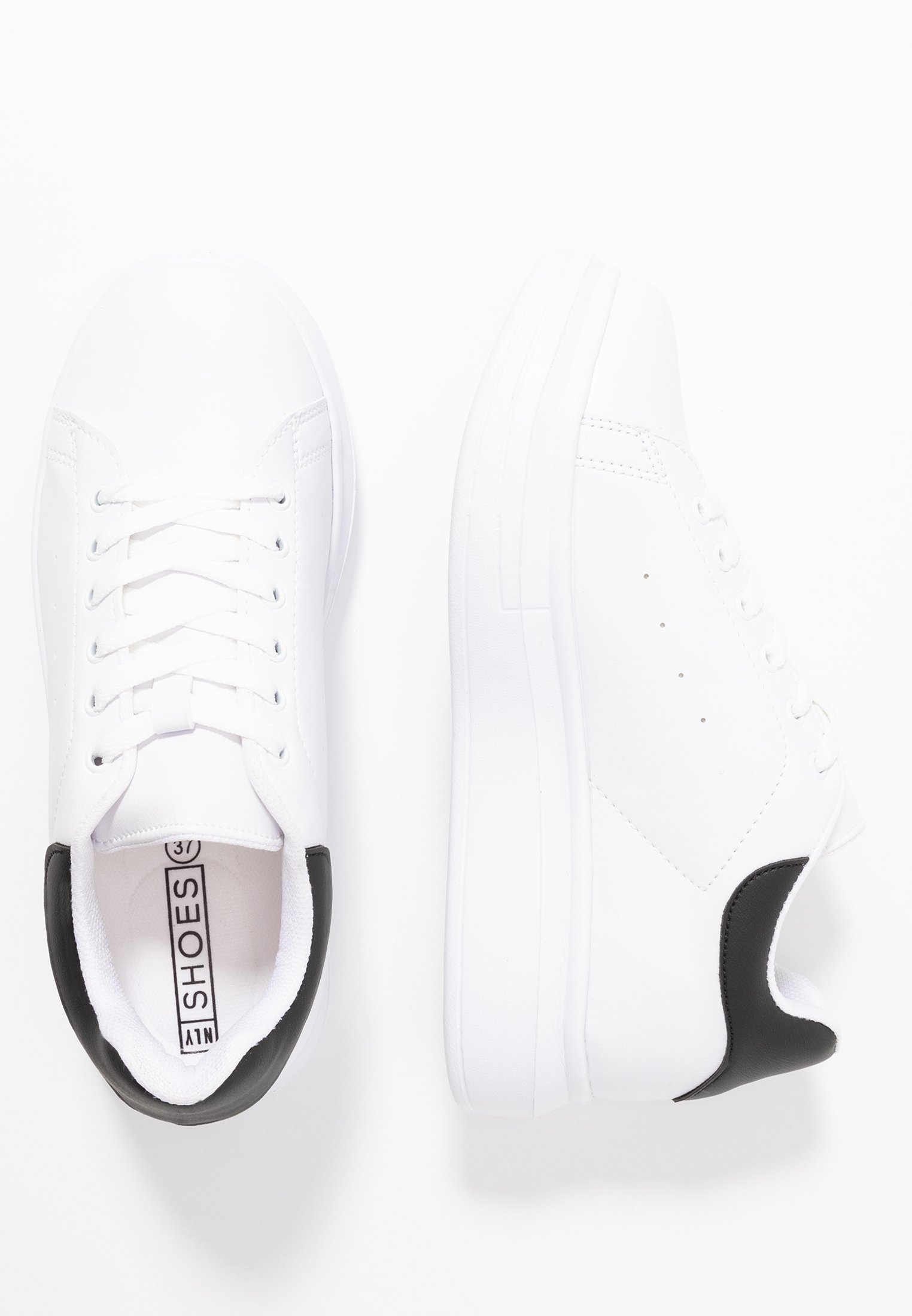 Nly by Nelly PERFECT - Sneakers laag - white/black/wit - Zalando.nl