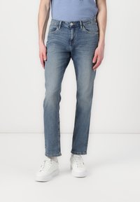 TOM TAILOR JOSH  - Vaqueros rectos - clean light stone blue denim