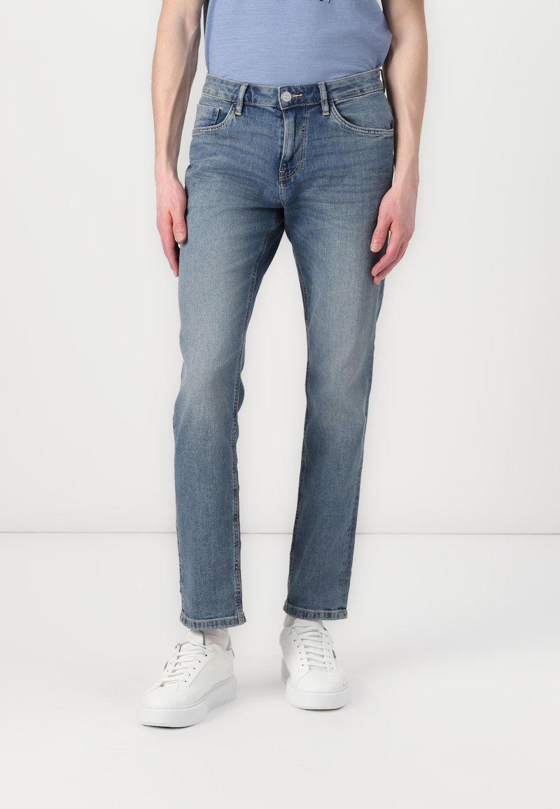 TOM TAILOR JOSH  - Vaqueros rectos - clean light stone blue denim