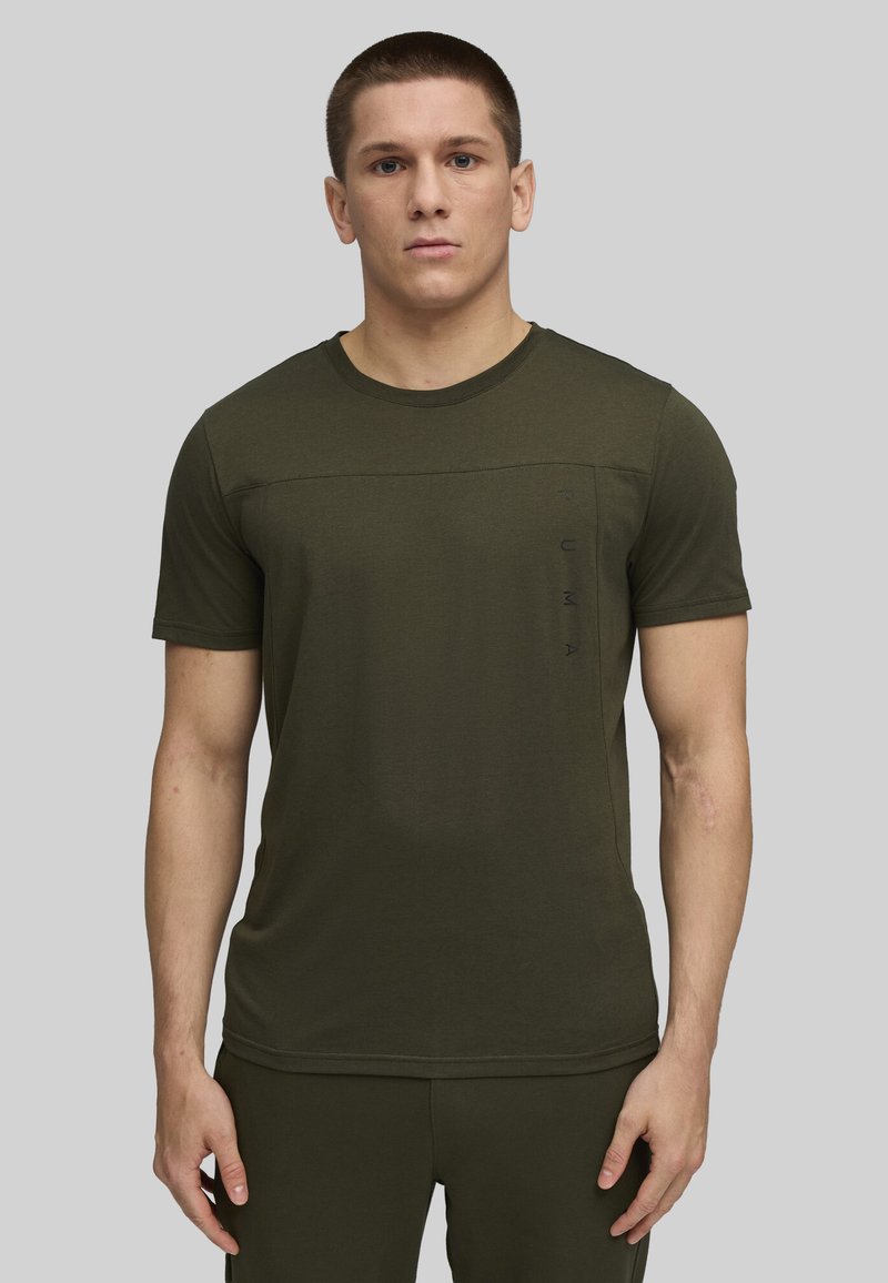 Puma - TECH TRIBLEND TEE - T-shirts basic - dark olive, Forstør