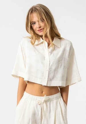 OH APRIL Button-down blouse - vanilla