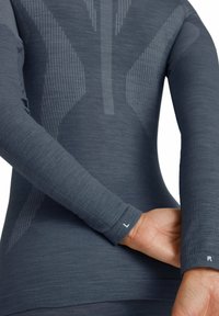 FALKE WOOL-TECH HIGH ZIP NECK COLD TO VERY COLD TEMPERATURES - Undershirt - capitain