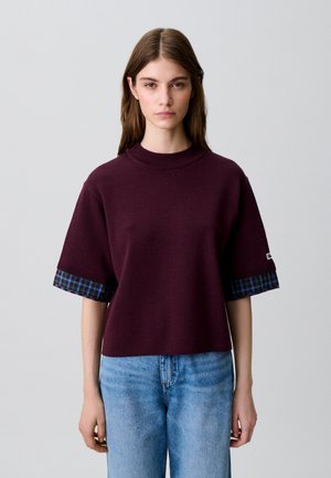 Claudie Pierlot, SWEATER - T-shirt con stampa - multico