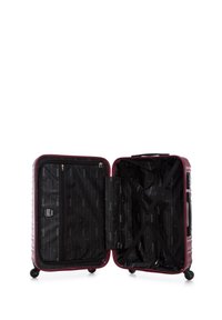 WITTCHEN MEDIUM SUITCASE WITH LUGGAGE TAG FROM ABS - Trolley - dark red