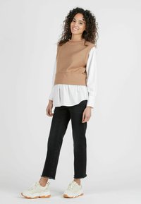 Attesa Maternity KENDALL M - Trui - camel/white