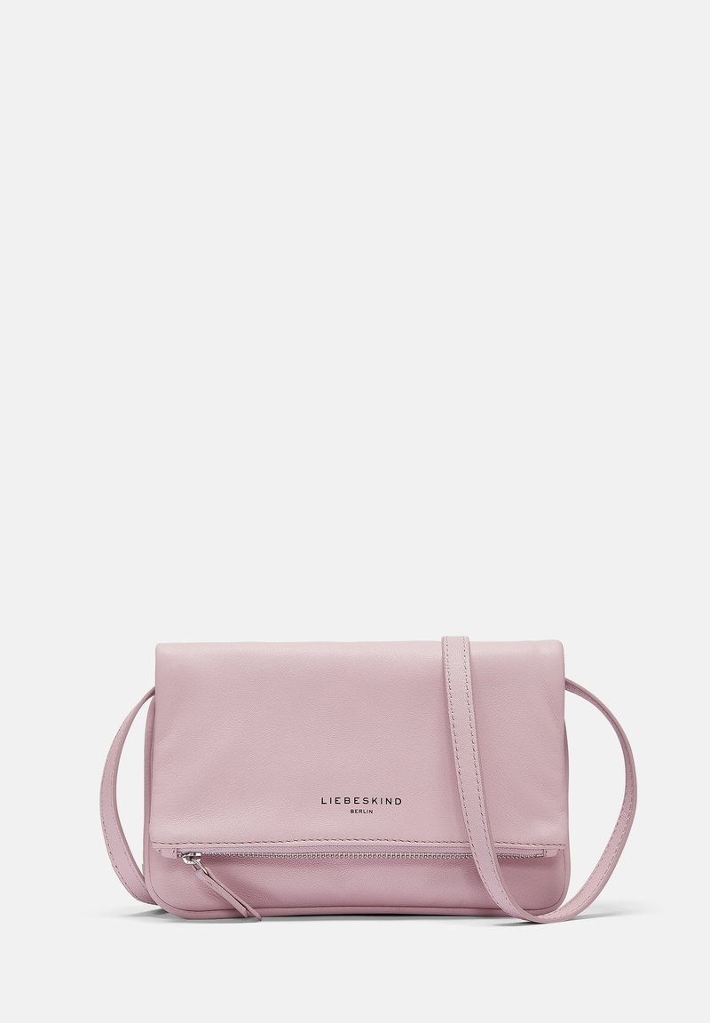 Liebeskind Berlin ALOE S GEFALTETE - Cross body bag - perlmuttrosa/light  pink - Zalando