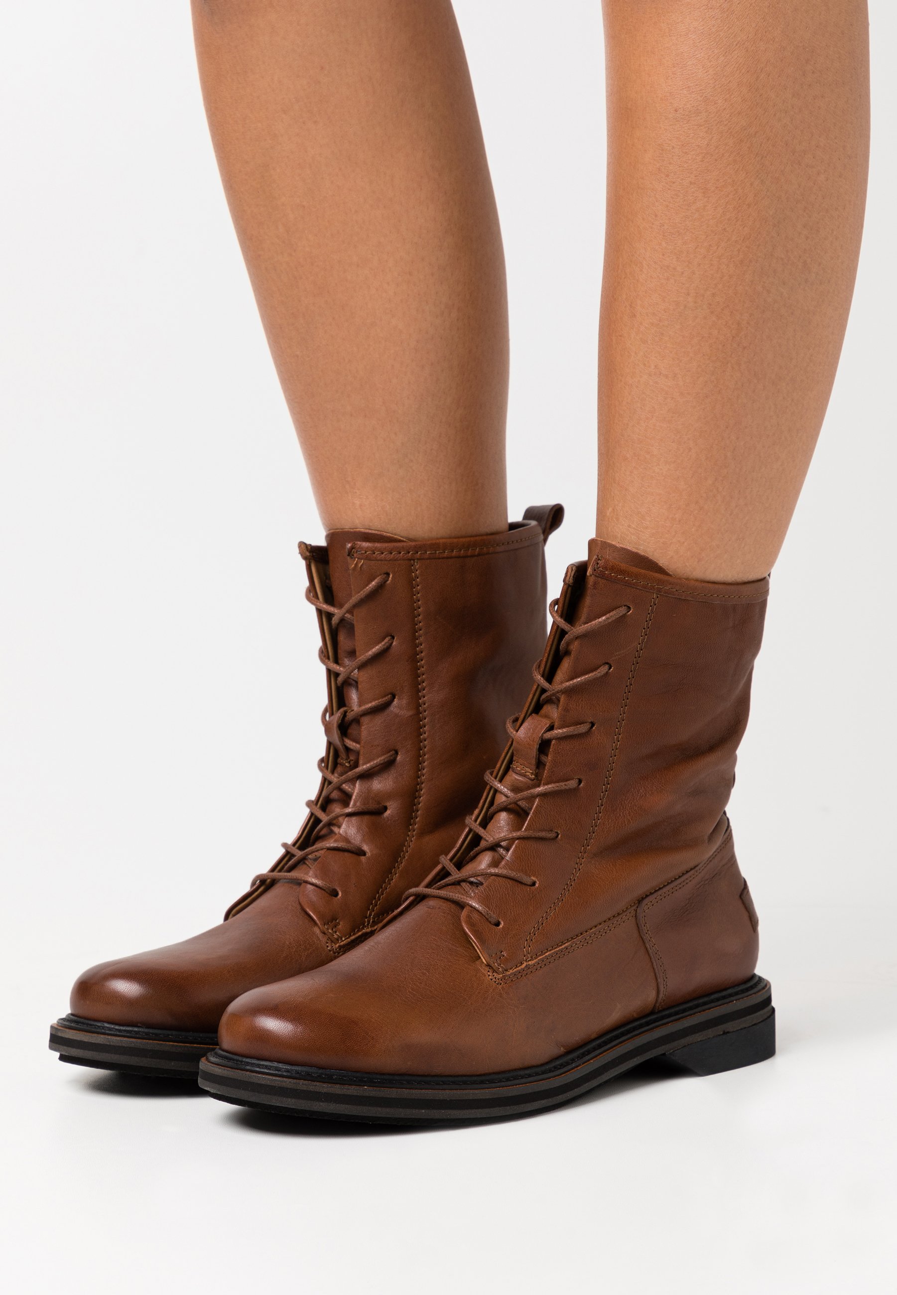 Shabbies Amsterdam Veterboots - cognac/Cognac - Zalando.nl