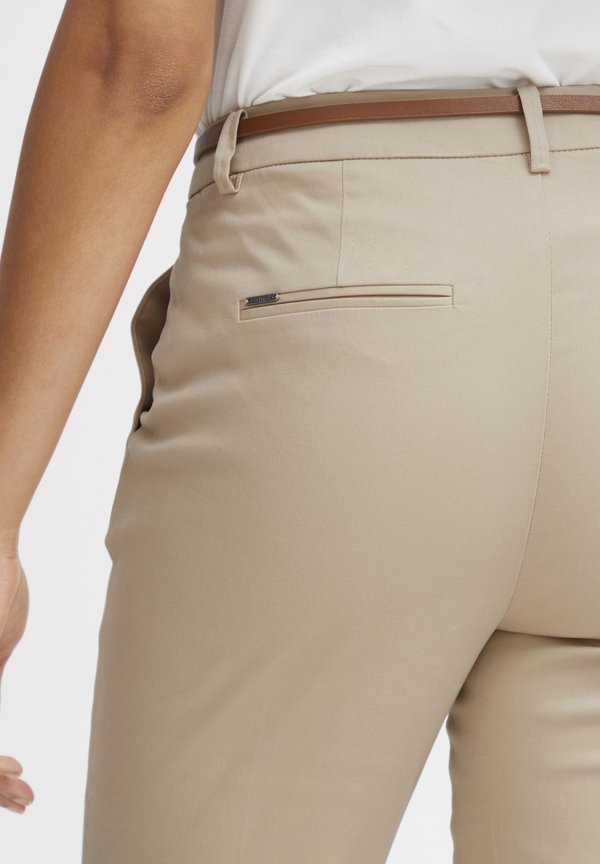 OXDAISY REGULAR FIT SLIM LEG - Trousers - beige2