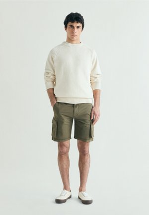 Scalpers, SCALPERS RODAS CARGO SHORTS - Shorts - dark khaki