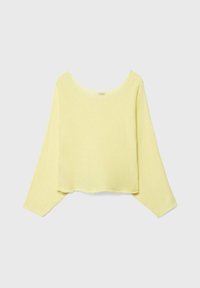 Stradivarius Strickpullover - yellow