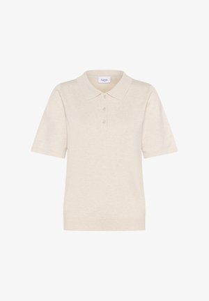 MILASZ SS - Bluză polo - fog melange
