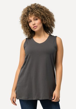 Ulla Popken ÄRMELLOS - Top - anthracite