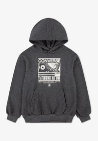 Converse URBAN HOODIE - Džemperis su gobtuvu - dark matter heather