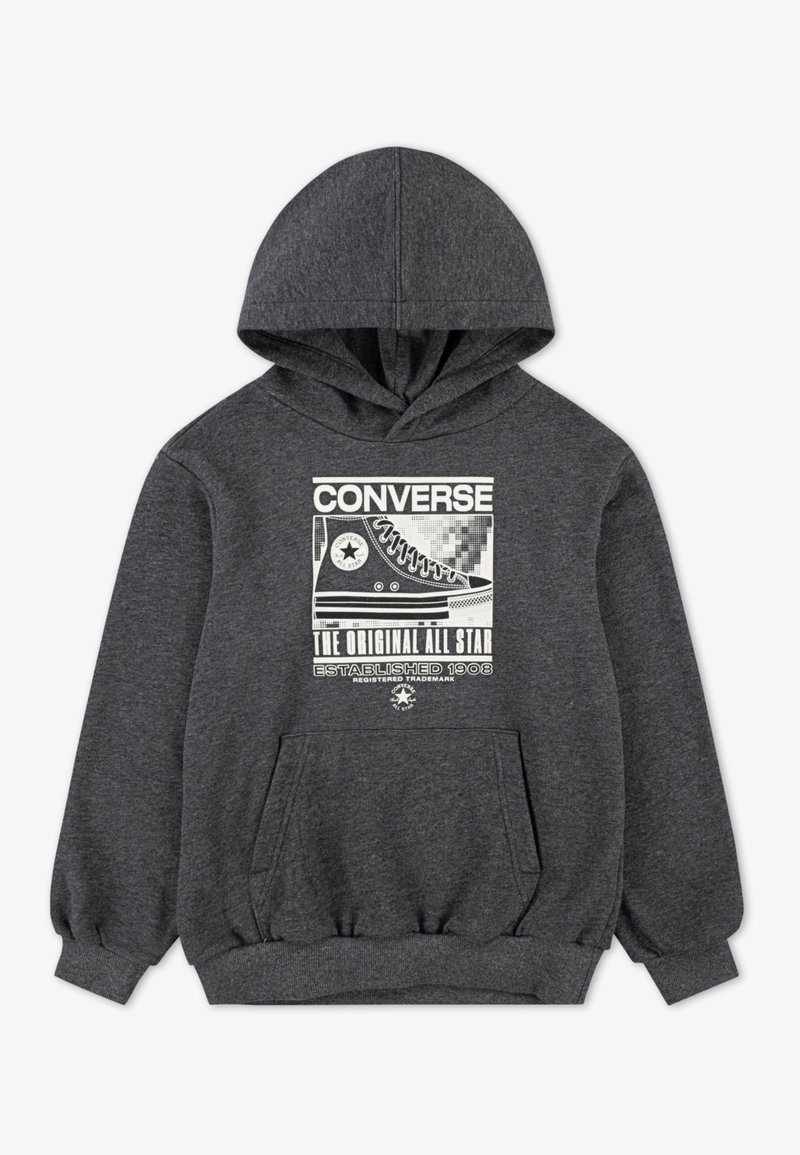 Converse URBAN HOODIE - Džemperis ar kapuci - dark matter heather