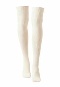 Calzedonia Overkneestrümpfe - panna costine cashmere