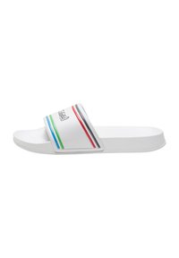 Hummel POOL SLIDE RETRO UNISEX - Sandales de bain - white
