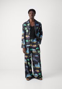 Heathe EKO TROUSERS - Kelnės - black