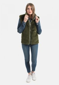 Non sélectionné, vert olive