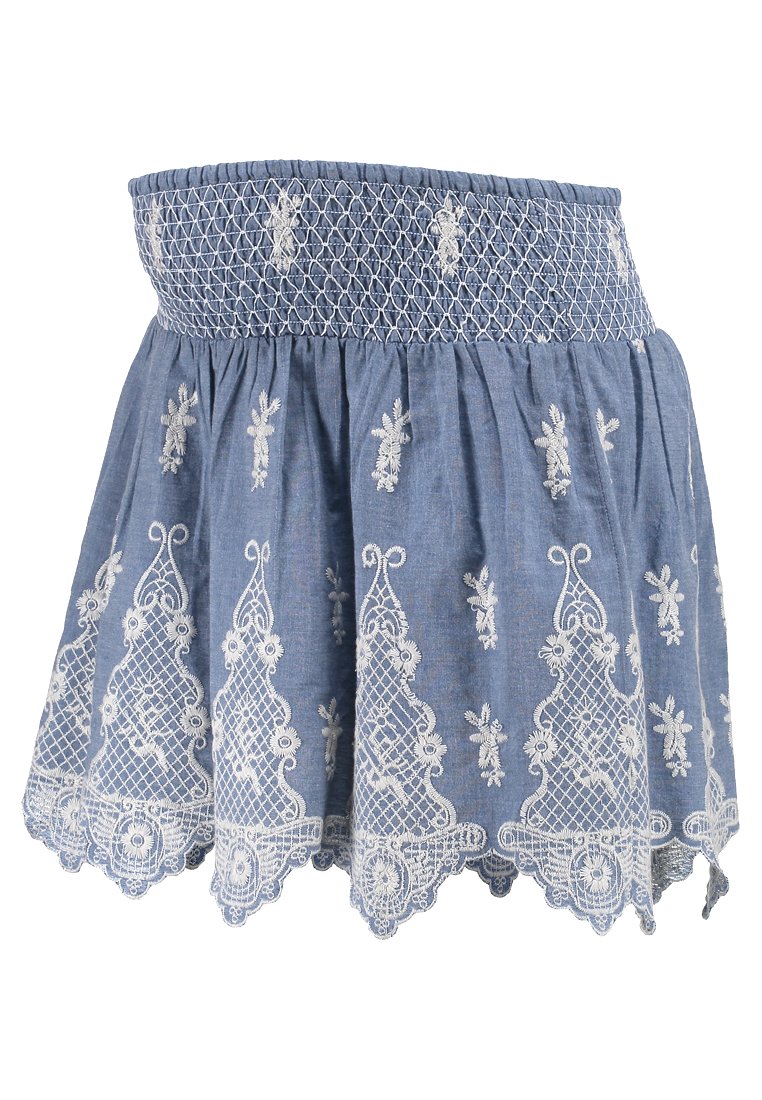 Mamalicious Jeansrok blauw