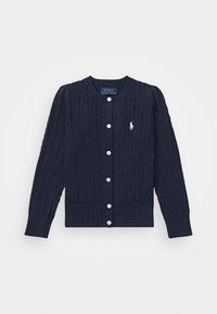Polo Ralph Lauren MINI CABLE COTTON CARDIGAN - Kofta - hunter navy