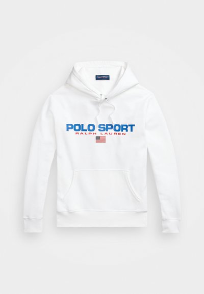 Polo Ralph Lauren POLO SPORT HOODIE UNISEX - Kapucni - white