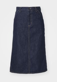 SINGLE KNEE SKIRT - Suknja A kroja - blue rinsed