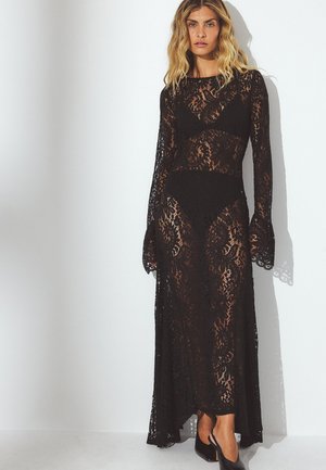 OPEN BACK - Vestito lungo - black