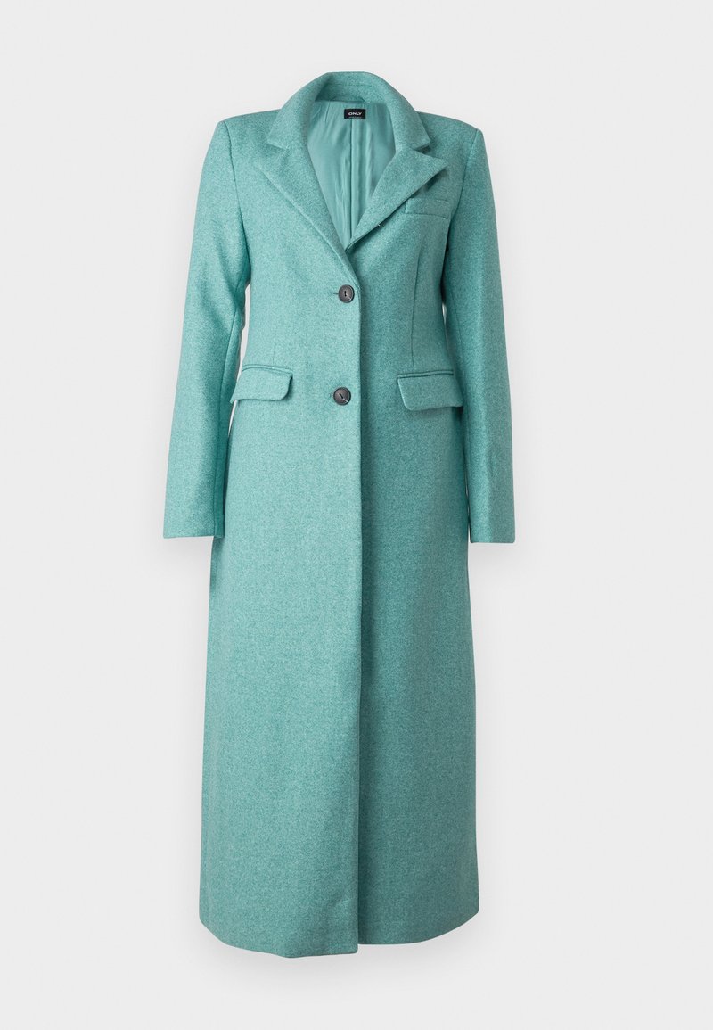 ONLY ONLEMMAX LONG COAT - Klassisk kappa / rock - lush meadow/grön ...