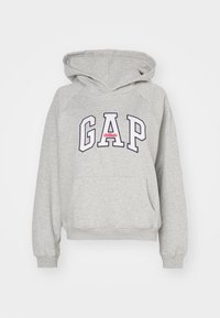 STANDARD HOOD - Collegepaita - grey logo