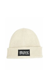Neverless MIT PATCH MOIN NORDISCH UMSCHLAG - Beanie - beige