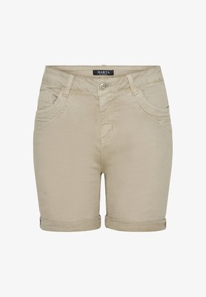 Marta Du Château, MARTA DU CHATEAU SOFIA SHORTS - Denimshorts - beige