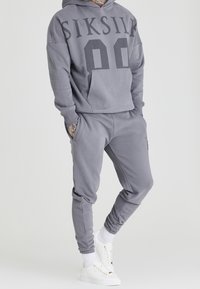SIKSILK Felpa con cappuccio - grey