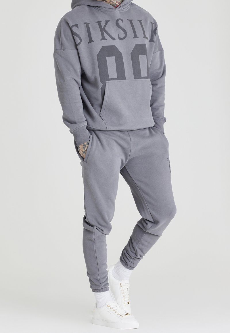 SIKSILK Felpa con cappuccio - grey