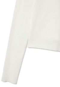 B.ANGEL TURTLENECK SWEATER - Strickpullover - chalk white