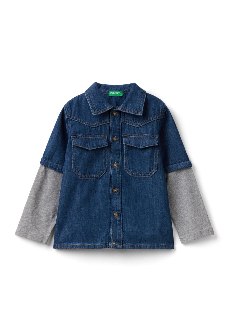 United Colors of Benetton Overhemd blauw United Colors of Benetton Overhemd blauw