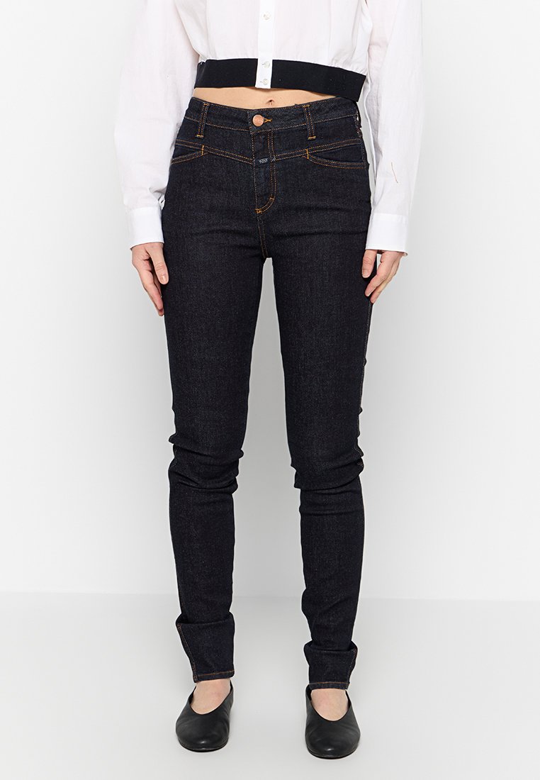 closed Jeans Skinny Fit donkerblauw