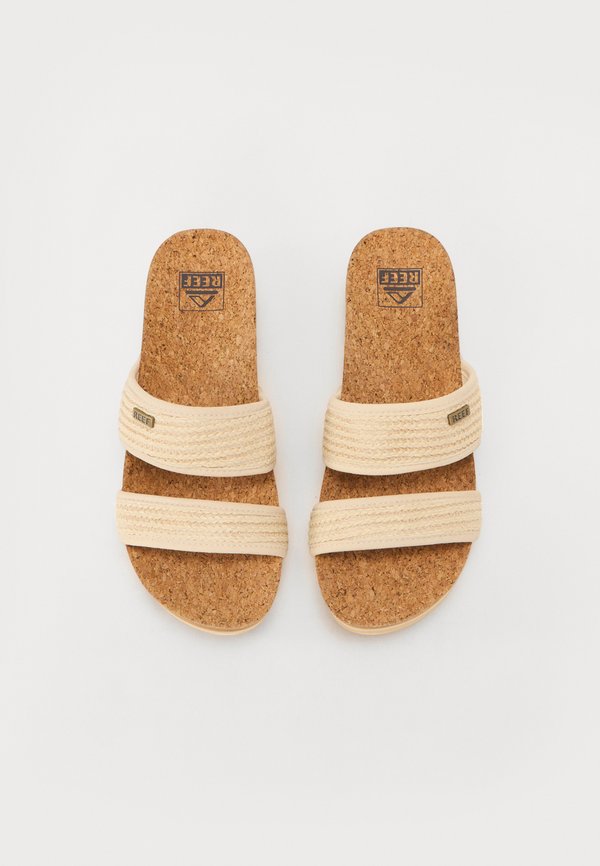 Platform sandals - vintage raffia2