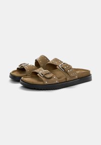 PULL&BEAR FLAT  - Muiltjes - brown