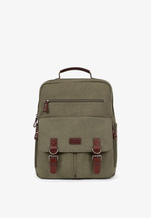Fagola, SAC À DOS LÉO - 13" & A4 - Sac à dos - kaki